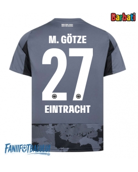 Eintracht Frankfurt Mario Gotze #27 Tricou Fotbal Replică 2025-26 Barbati Treilea